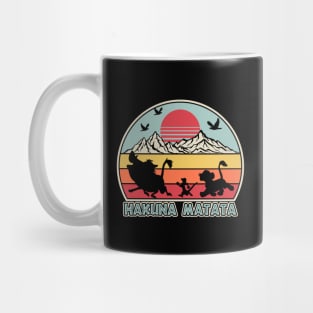 Retro Vintage Hakuna Matata Mug